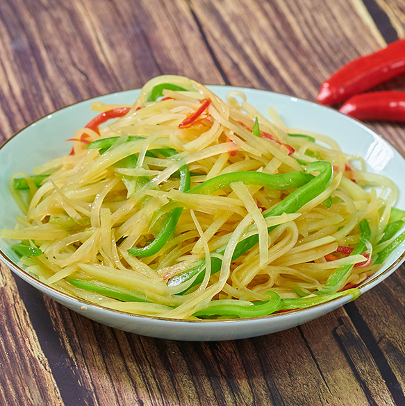 青椒土豆丝