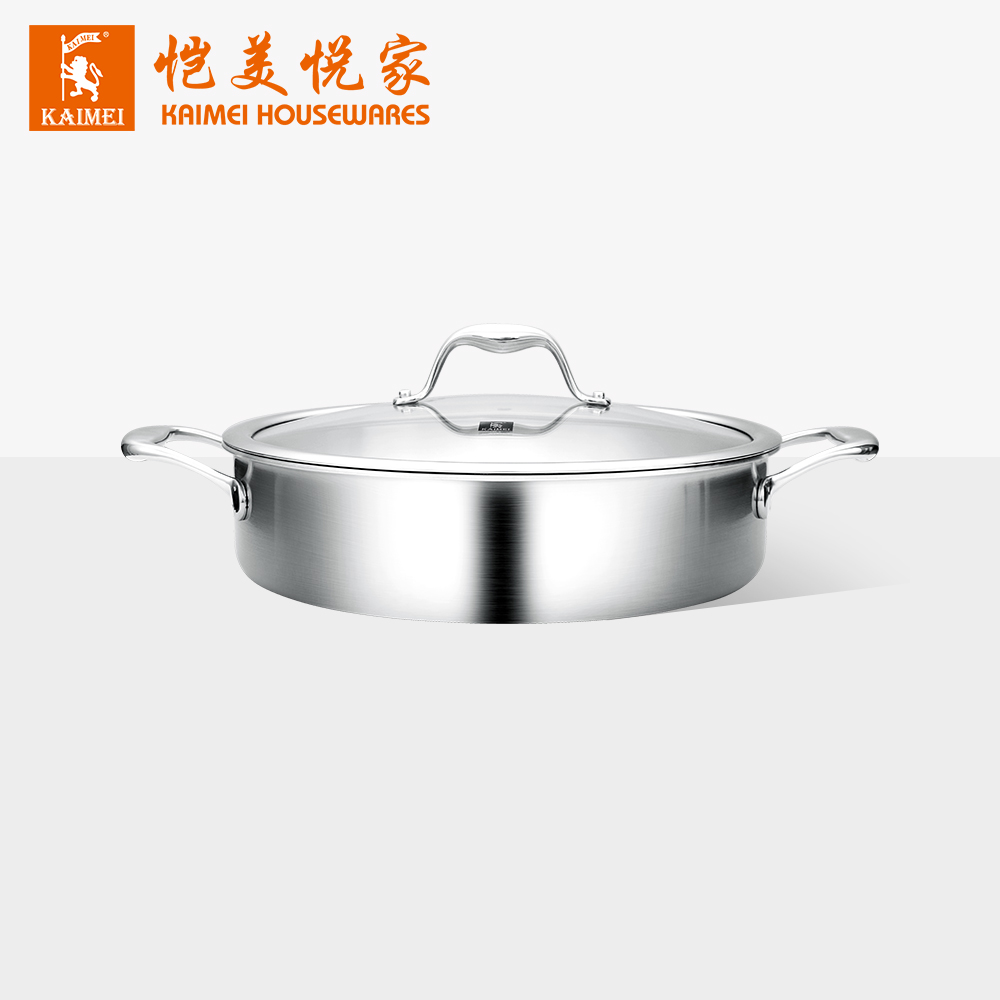 蒂曼30双耳煎锅